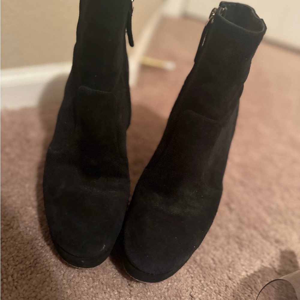 Kate Spade Black Women's Heeled Boots - 8 -